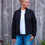 Schnittmuster SOLENE - Jacke, Blazer mit optionalen Reißverschlusstaschen Gr. 34-54 - Sewando