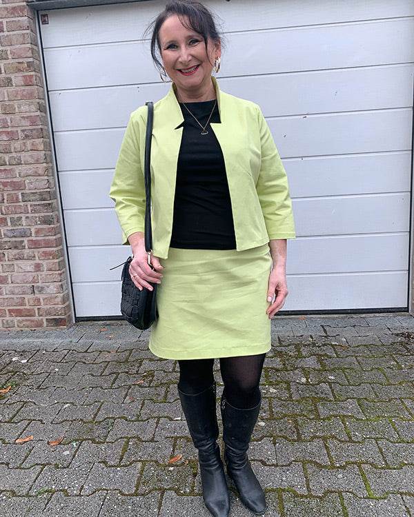 Schnittmuster SOLENE - Jacke, Blazer mit optionalen Reißverschlusstaschen Gr. 34-54 - Sewando