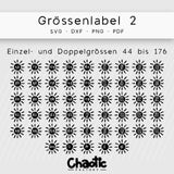 Plotterdatei Größenlabel 2 - Sewando
