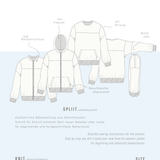 SPLIID.pullover | Kinder | 110-170 Schnitt : - Sewando