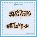Plotter- und Laserdatei Spooky Halloween - Sewando