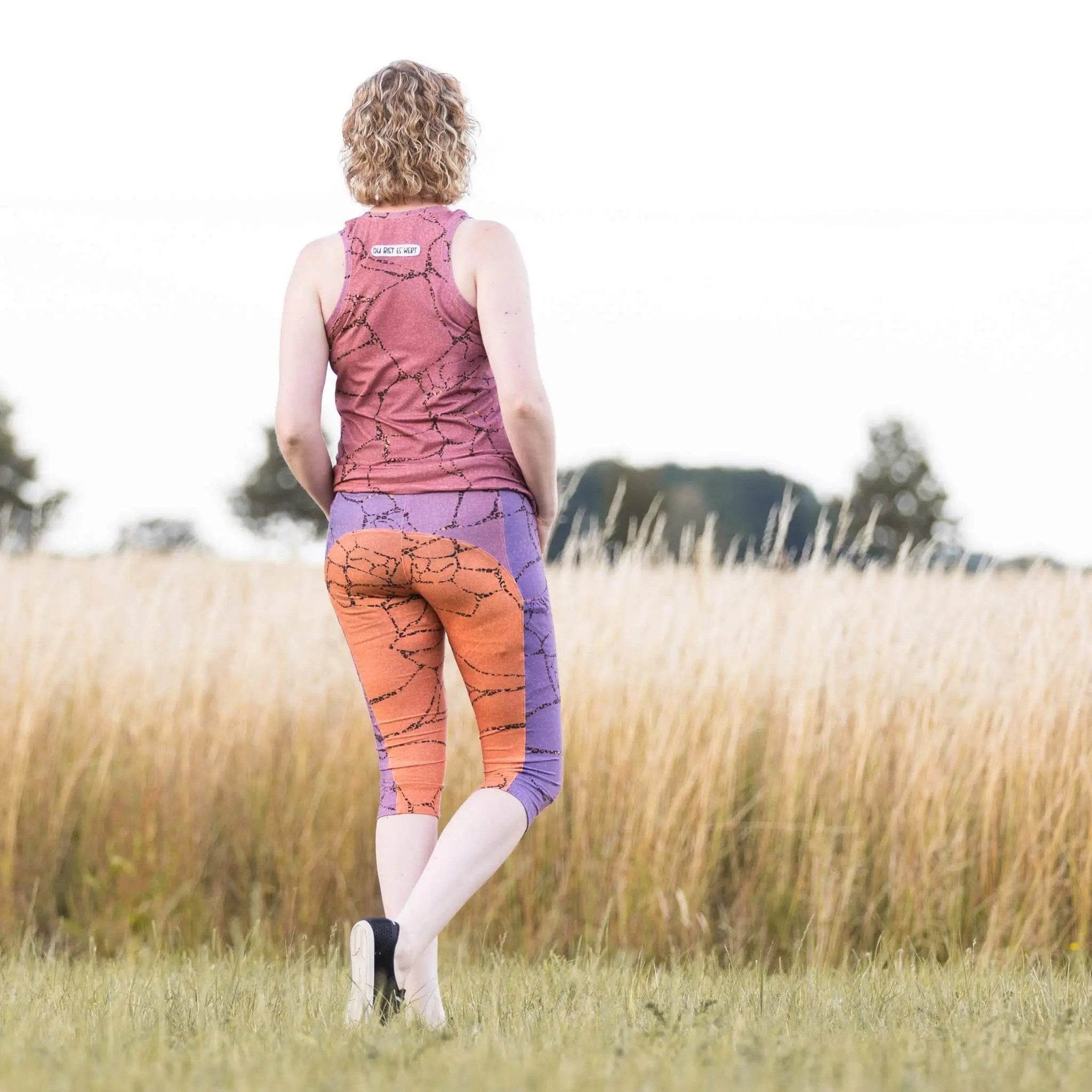 Schnittmuster Sporthose Spinell Gr. A - M DE/EN/FR - Sewando