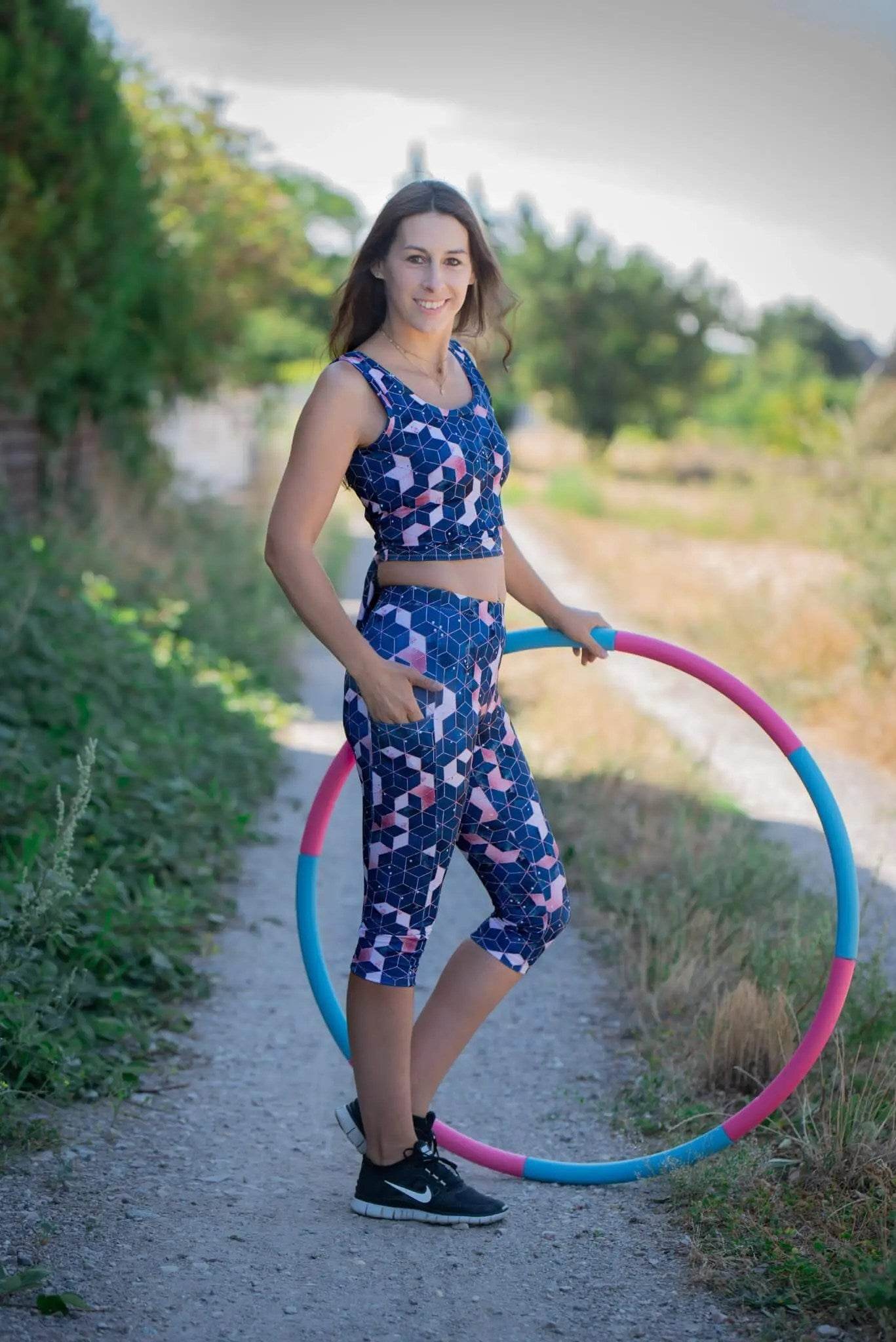 Schnittmuster Sporthose Spinell Gr. A - M DE/EN/FR - Sewando
