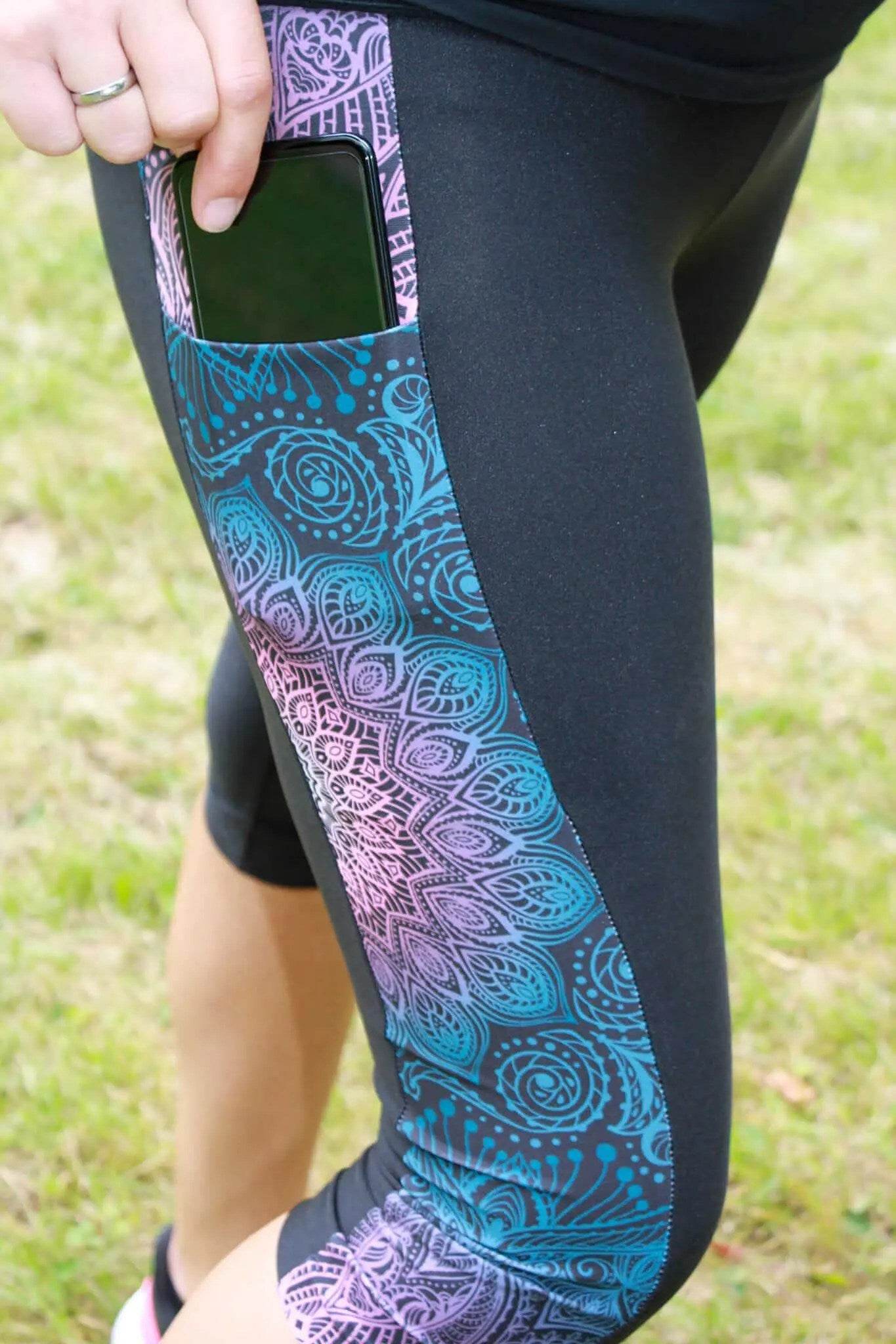 Schnittmuster Sporthose Spinell Gr. A - M DE/EN/FR - Sewando