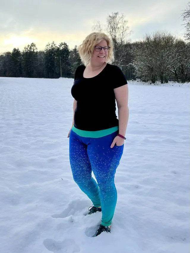 Schnittmuster Sporthose Zirkon Gr. A - M DE/EN/FR - Sewando