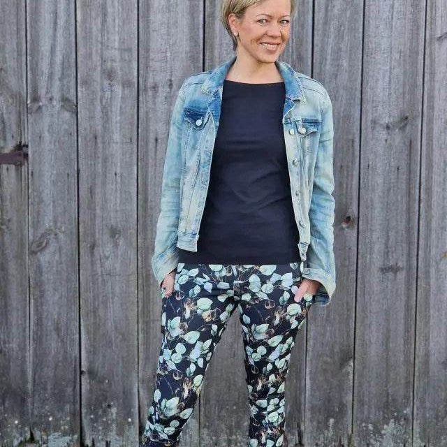 Schnittmuster Sporthose Zirkon Gr. A - M DE/EN/FR - Sewando