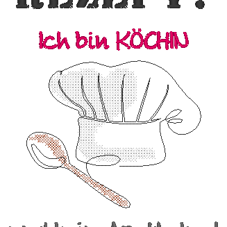 Stickdatei - Rezept? Ich bin Koch/Köchin und kein/e Apotheker/in - Sewando