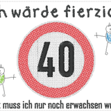 Stickdatei - Verkehrsschilder-Sprüche zum Geburtstag - Sewando
