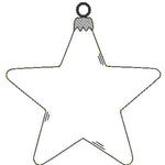 Stickdatei - Christbaumschmuck STERNE Single Line - Sewando