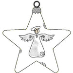 Stickdatei - Christbaumschmuck STERNE Single Line - Sewando