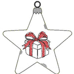Stickdatei - Christbaumschmuck STERNE Single Line - Sewando