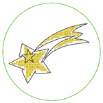 Stickdatei - Untersetzer Single Line Advent (24 Dateien) - Sewando