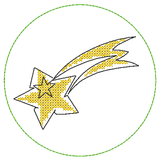 Stickdatei - Untersetzer Single Line Advent (24 Dateien) - Sewando