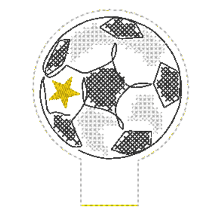 Stickdatei - Fußballparty Set - Sewando