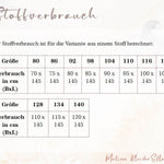 Schnittmuster KleiderElla Sweatkleid Gr. 80-140 - Sewando