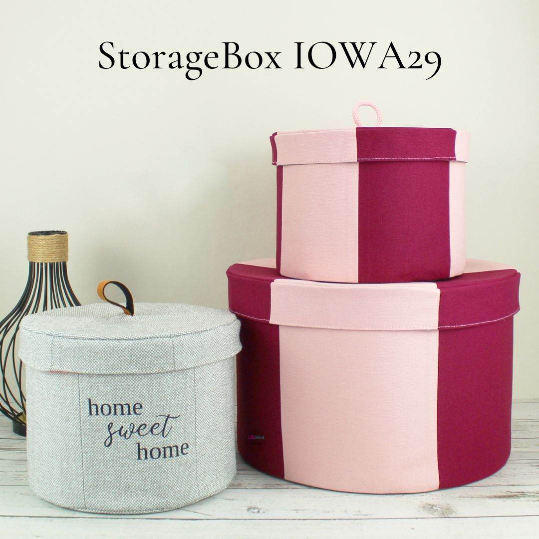 eBook StorageBox IOWA29 Nähanleitung Schnittmuster - Sewando