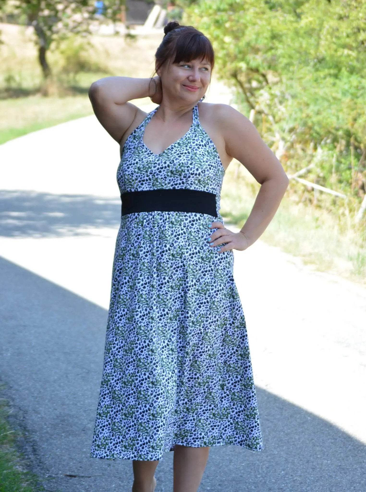 Schnittmuster Kleid Sodalith Gr. A - J DE/EN/FR - Sewando