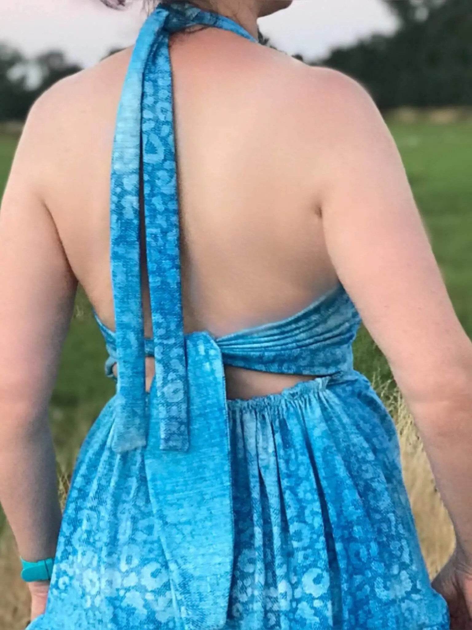Schnittmuster Kleid Sodalith Gr. A - J DE/EN/FR - Sewando