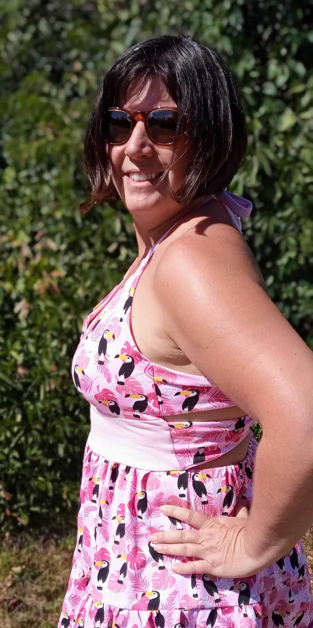Schnittmuster Kleid Sodalith Gr. A - J DE/EN/FR - Sewando