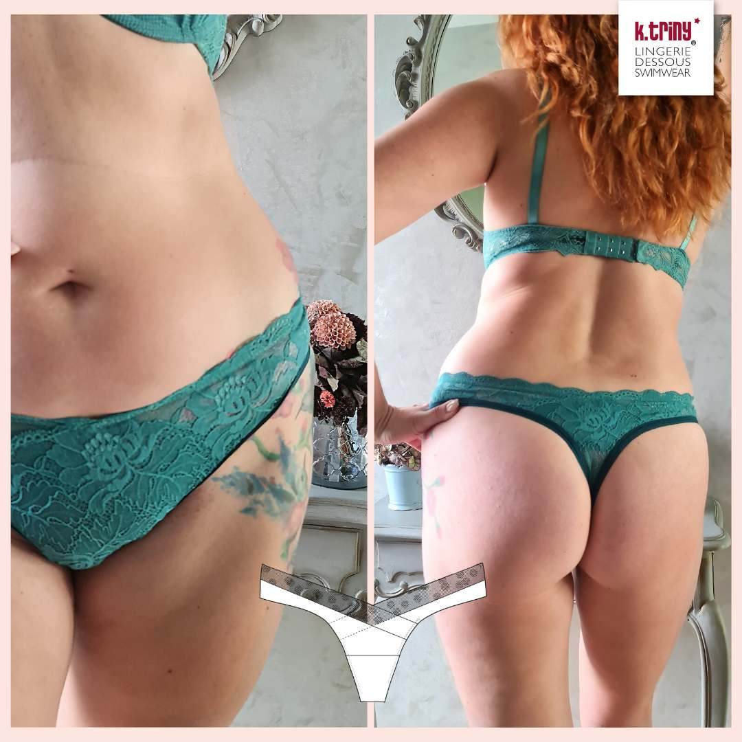 Schnittmuster #PetitChéri Stringtanga, Thong Gr. 32-58 - Sewando