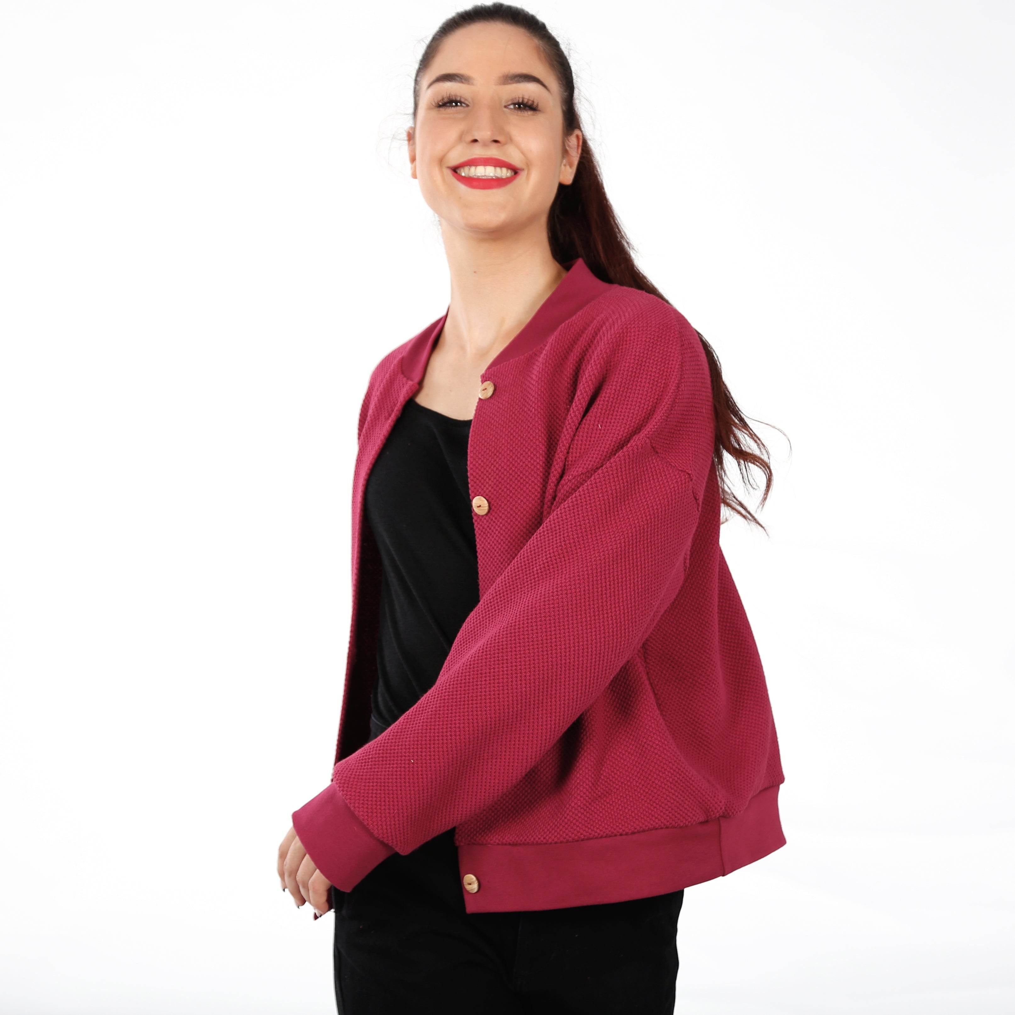 Cardigan FRAU AYLA | Schnittmuster Gr. XS-XXL - Sewando