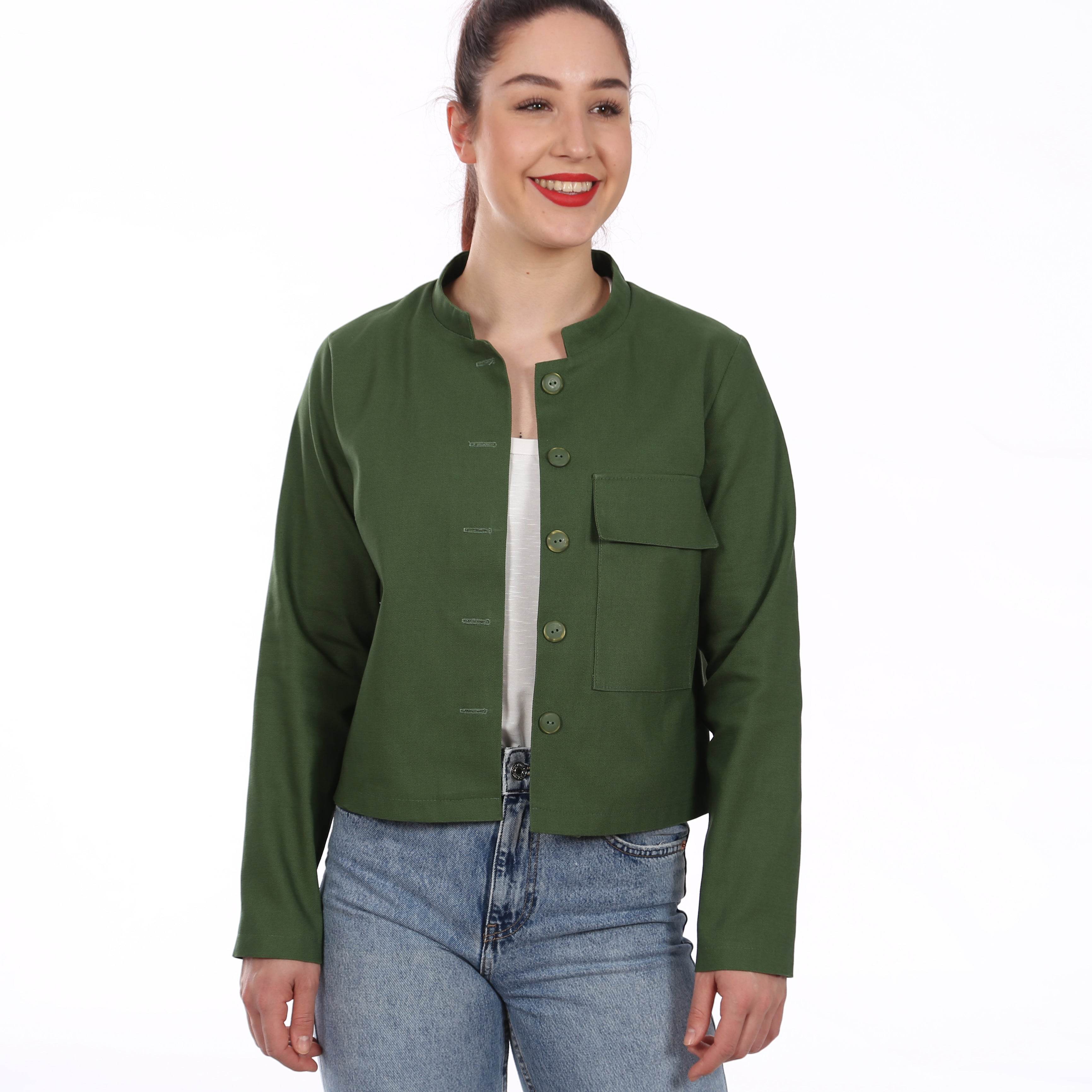 Jacke FRAU CLEO | Schnittmuster Gr. XS-XXL - Sewando
