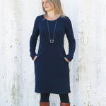 Sweatkleid FRAU FANNIE | Schnittmuster Gr. XS-XL - Sewando