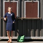 Sweatkleid FRAU FANNIE | Schnittmuster Gr. XS-XL - Sewando