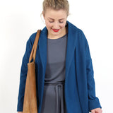 Sweatjacke FRAU KATI | Schnittmuster Gr. XS-XL - Sewando