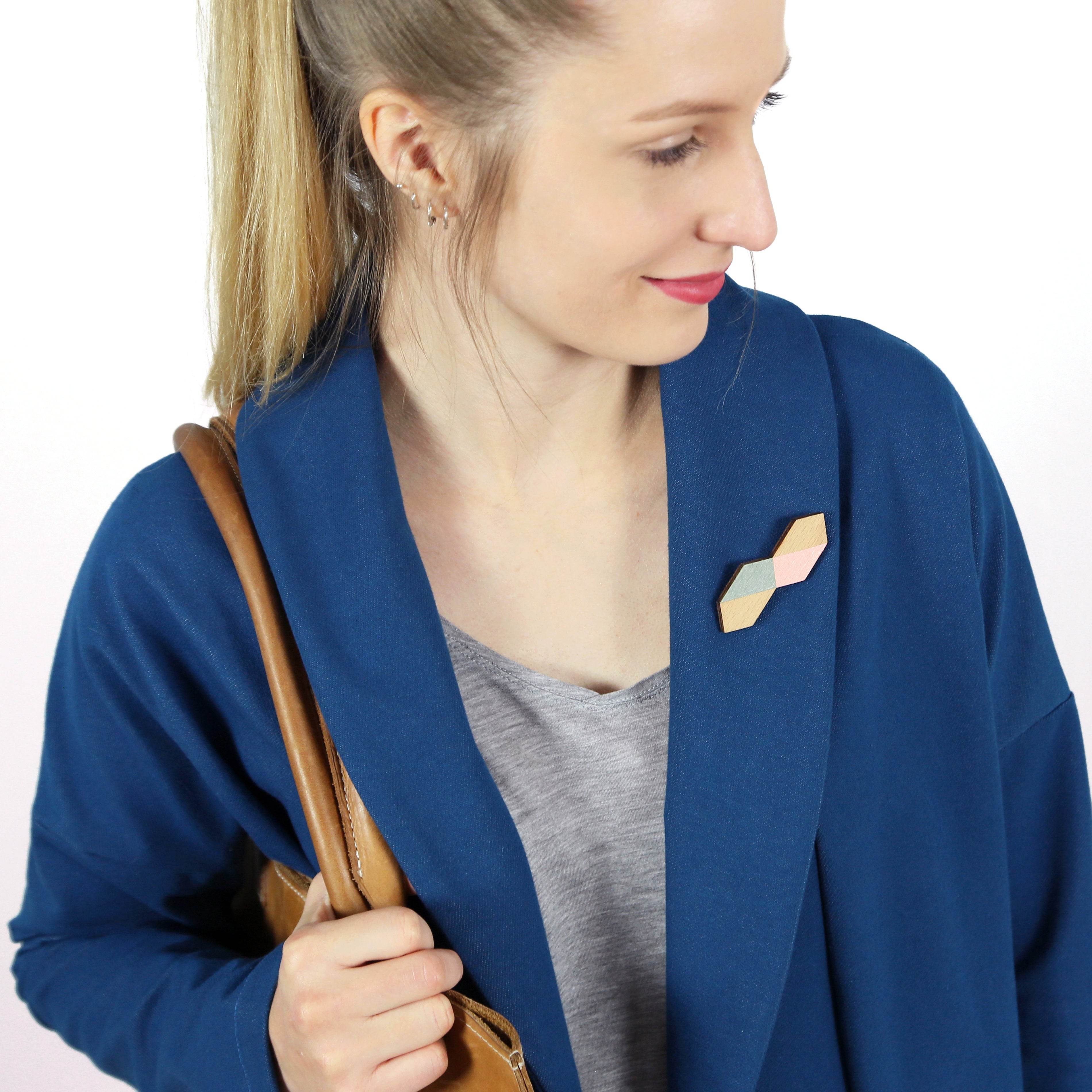 Sweatjacke FRAU KATI | Schnittmuster Gr. XS-XL - Sewando