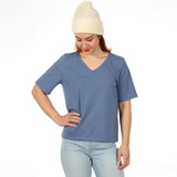 V-Shirt FRAU KAY | Schnittmuster XS-XXL : - Sewando