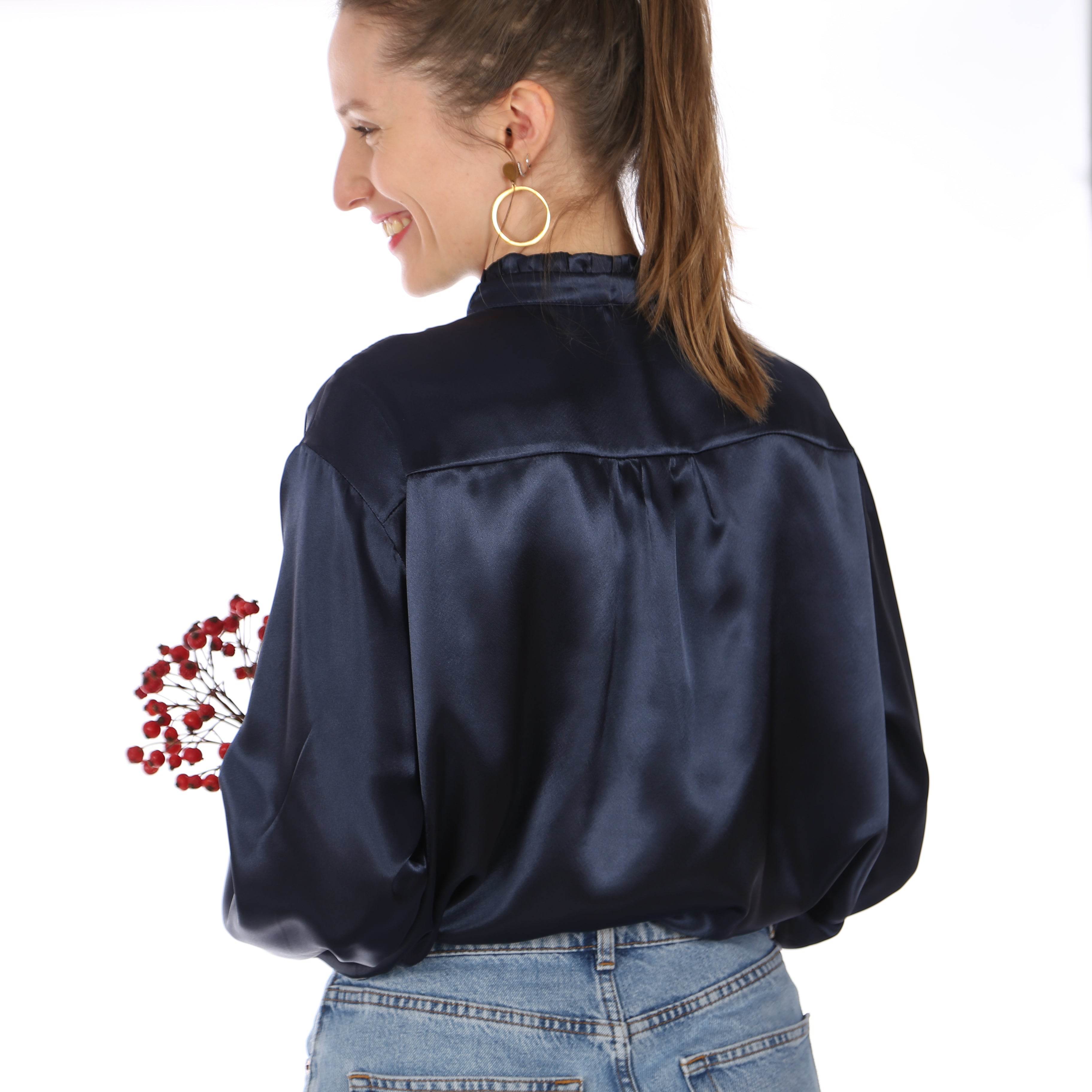 Bluse FRAU LANA | Schnittmuster Gr. XS-XXL : - Sewando