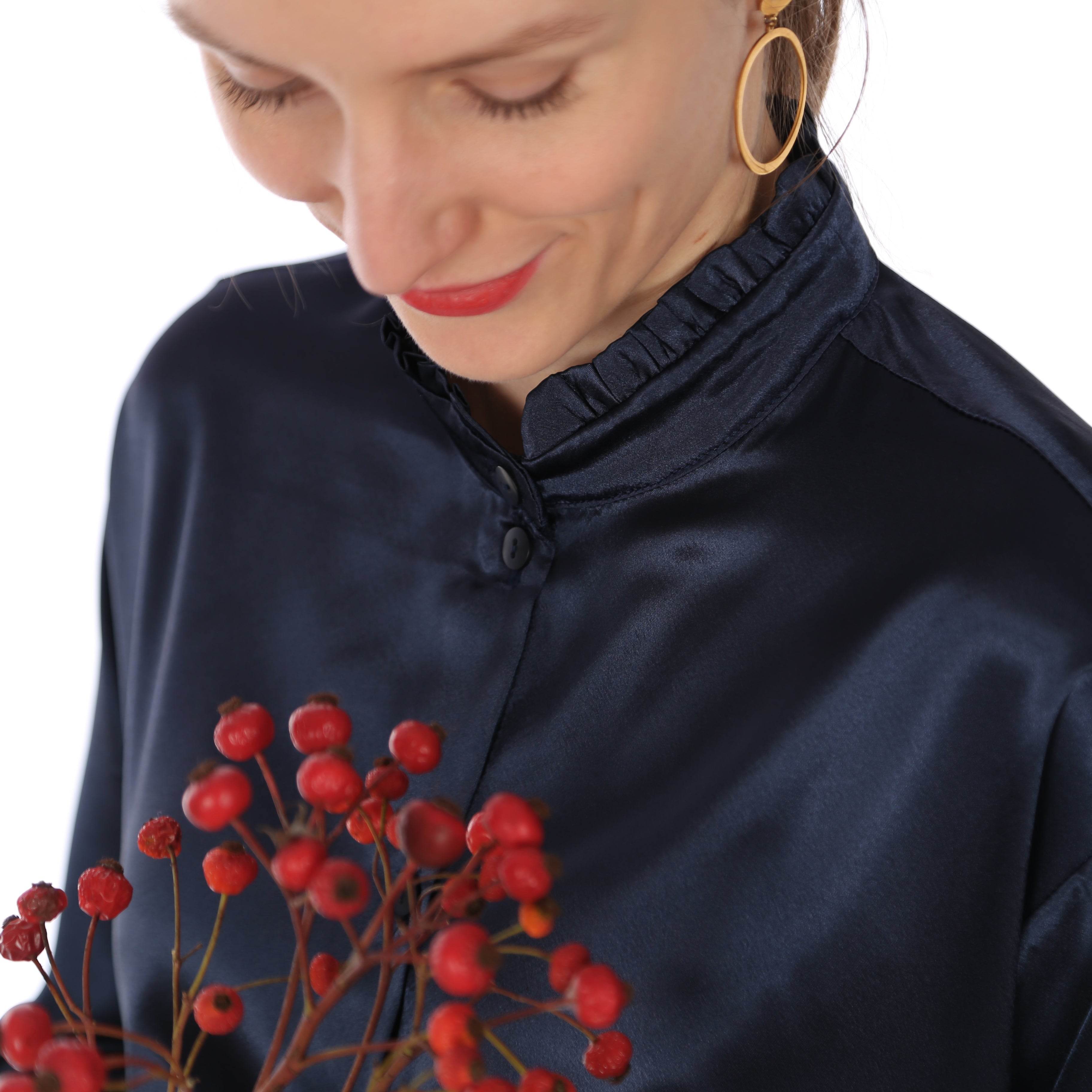 Bluse FRAU LANA | Schnittmuster Gr. XS-XXL : - Sewando