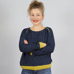 Raglansweater FRAU MONA | Schnittmuster Gr. XS-L - Sewando