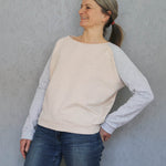 Raglansweater FRAU MONA | Schnittmuster Gr. XS-L - Sewando