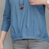 Bluse FRAU NINA | Schnittmuster Gr. XS-XL - Sewando
