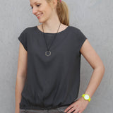 Bluse FRAU NINA | Schnittmuster Gr. XS-XL - Sewando