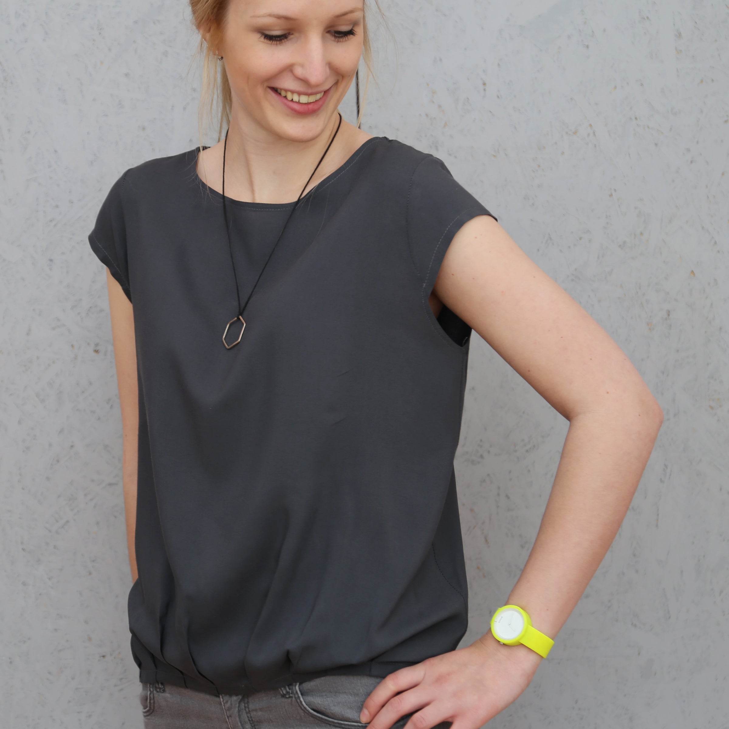 Bluse FRAU NINA | Schnittmuster Gr. XS-XL - Sewando