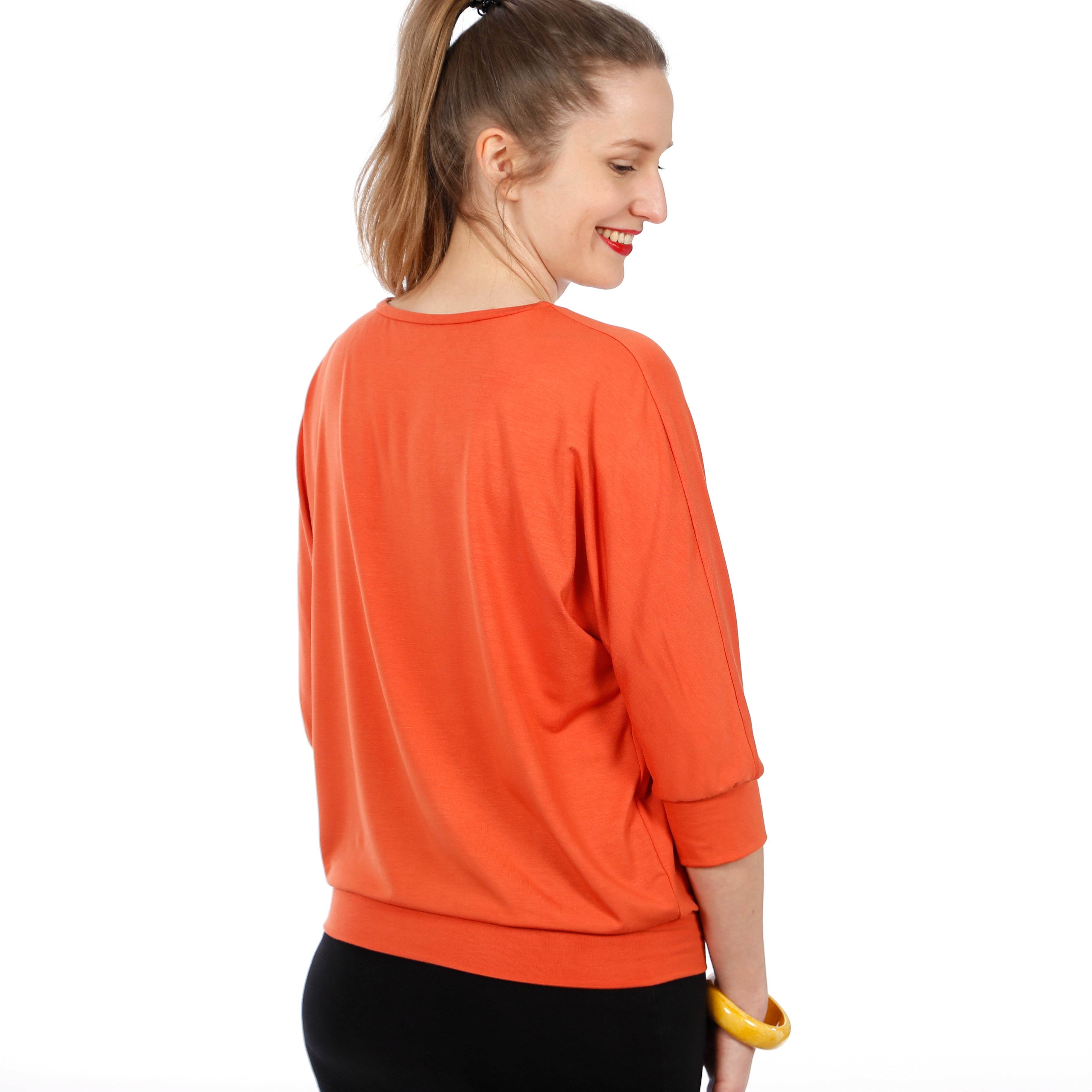 Fledermausshirt FRAU SILVIE | Schnittmuster Gr. XS-XXL - Sewando