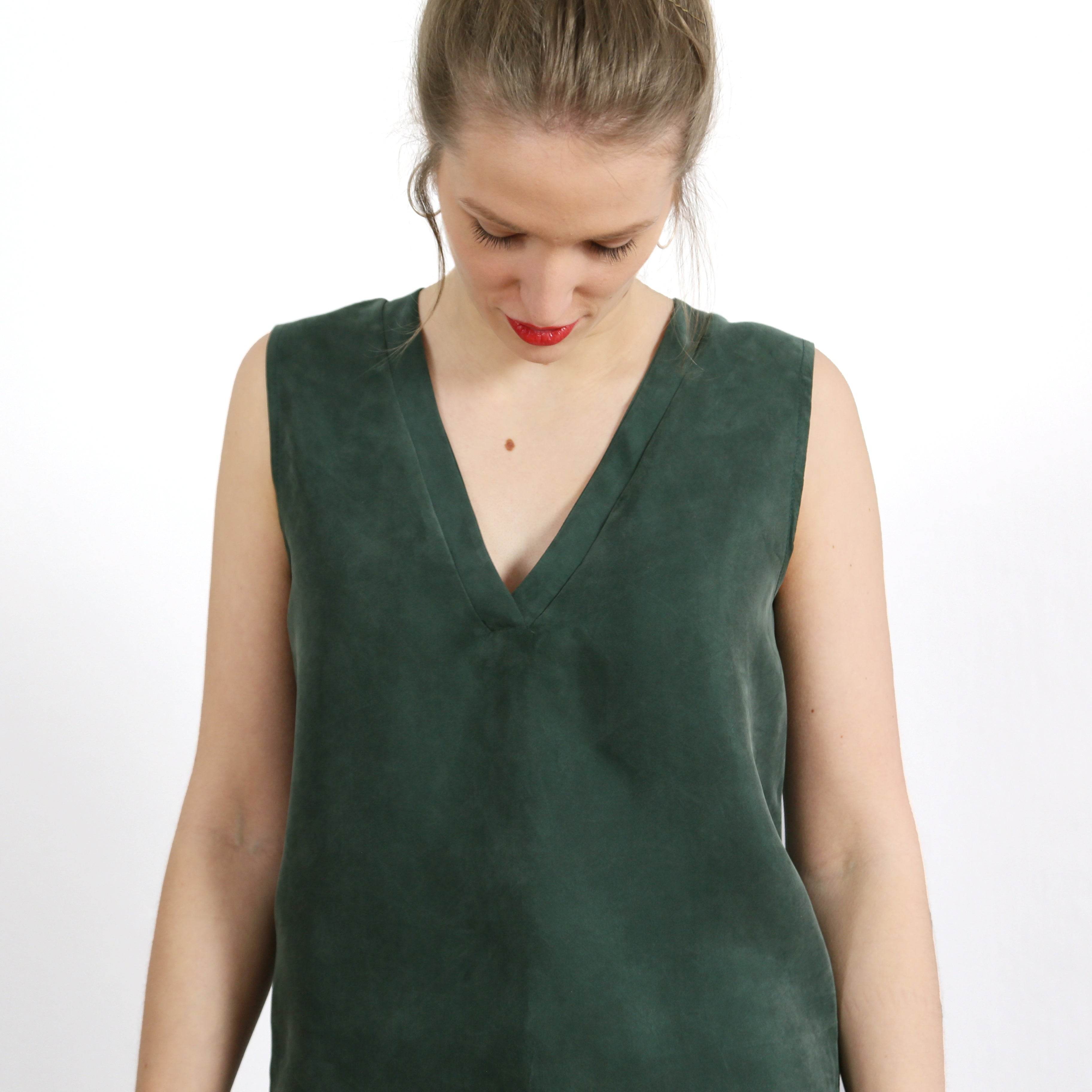 Blusentop FRAU VINNI | Schnittmuster Gr. XS – XL - Sewando