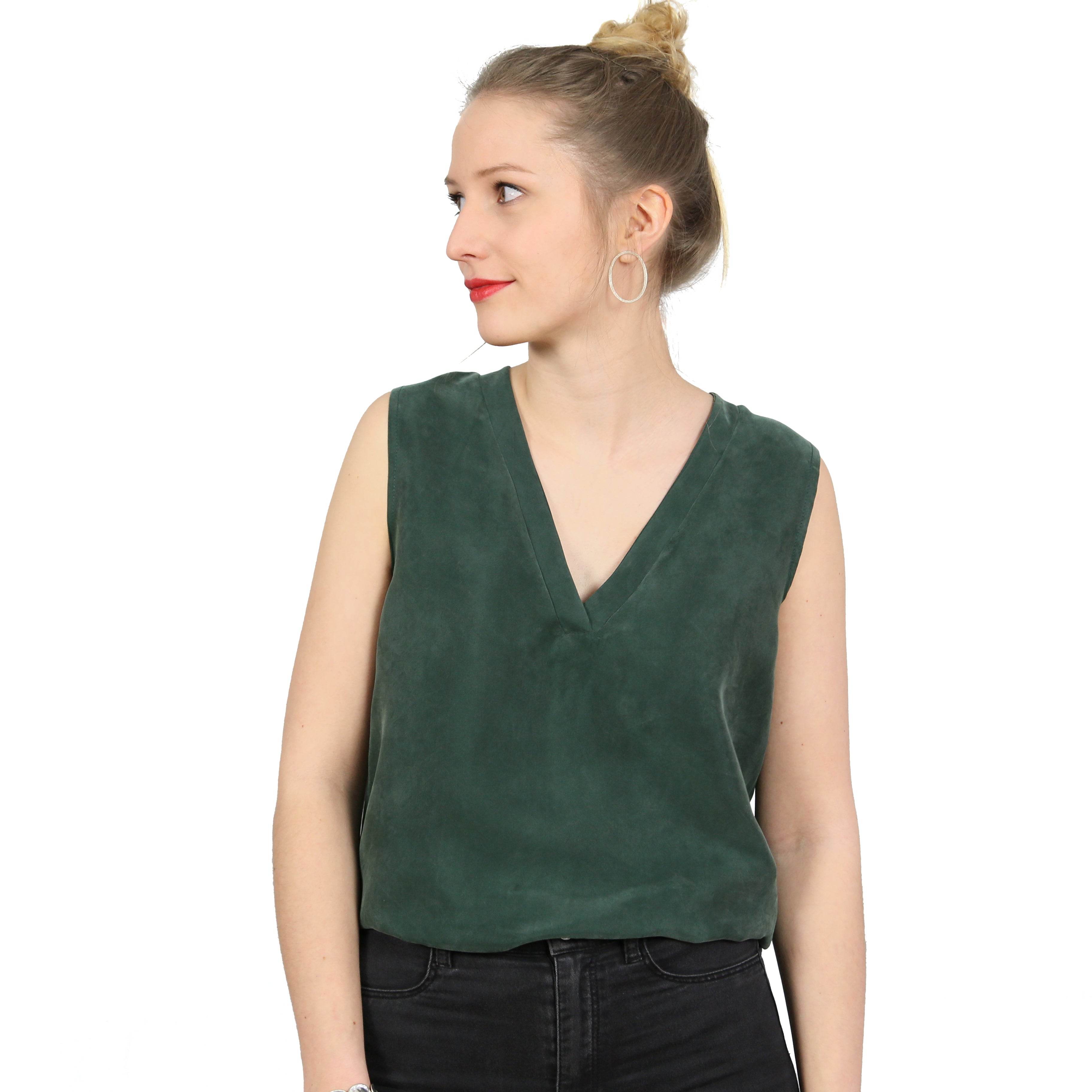 Blusentop FRAU VINNI | Schnittmuster Gr. XS – XL - Sewando
