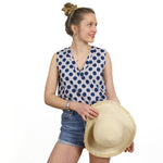Blusentop FRAU VINNI | Schnittmuster Gr. XS – XL - Sewando