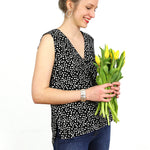Blusentop FRAU VINNI | Schnittmuster Gr. XS – XL - Sewando