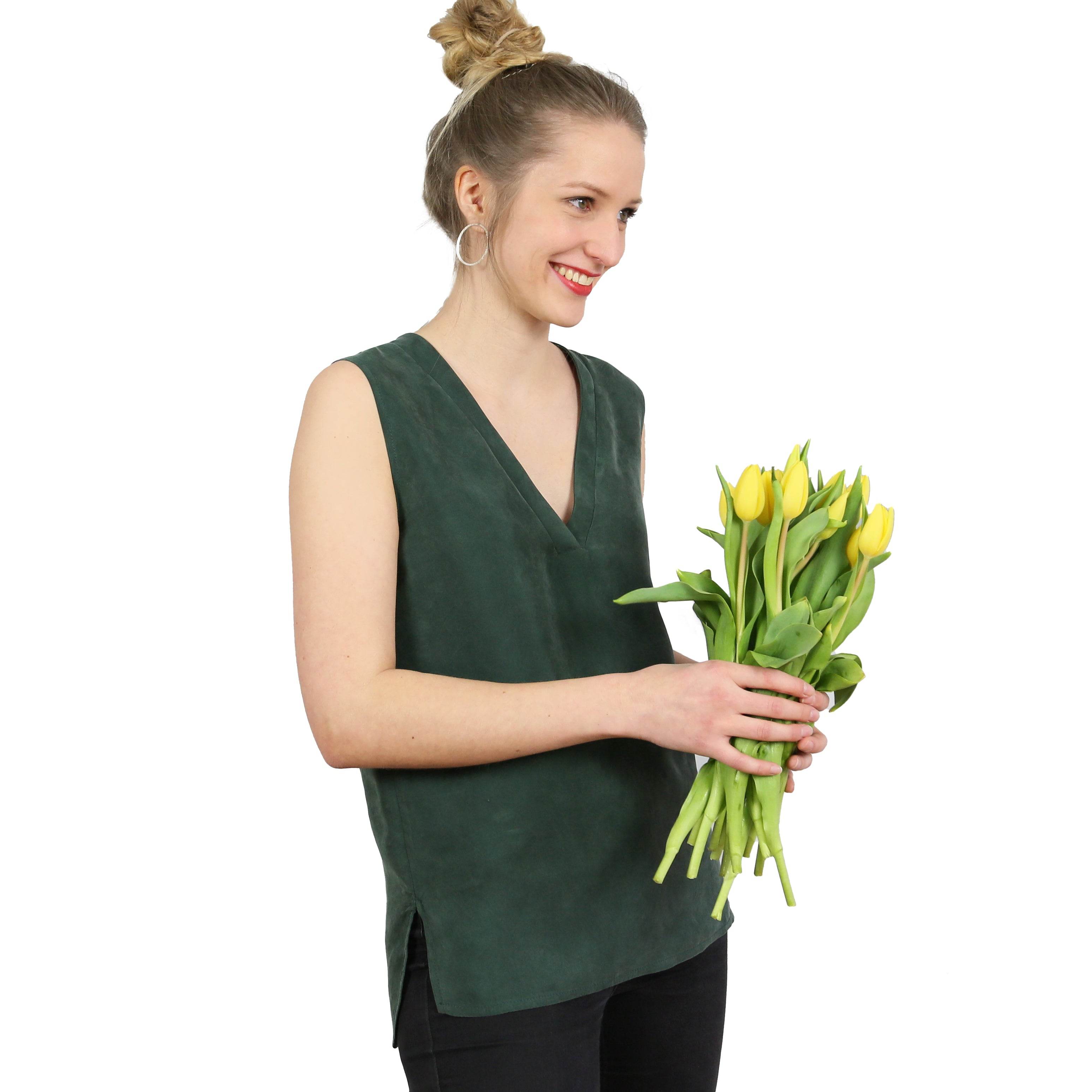 Blusentop FRAU VINNI | Schnittmuster Gr. XS – XL - Sewando