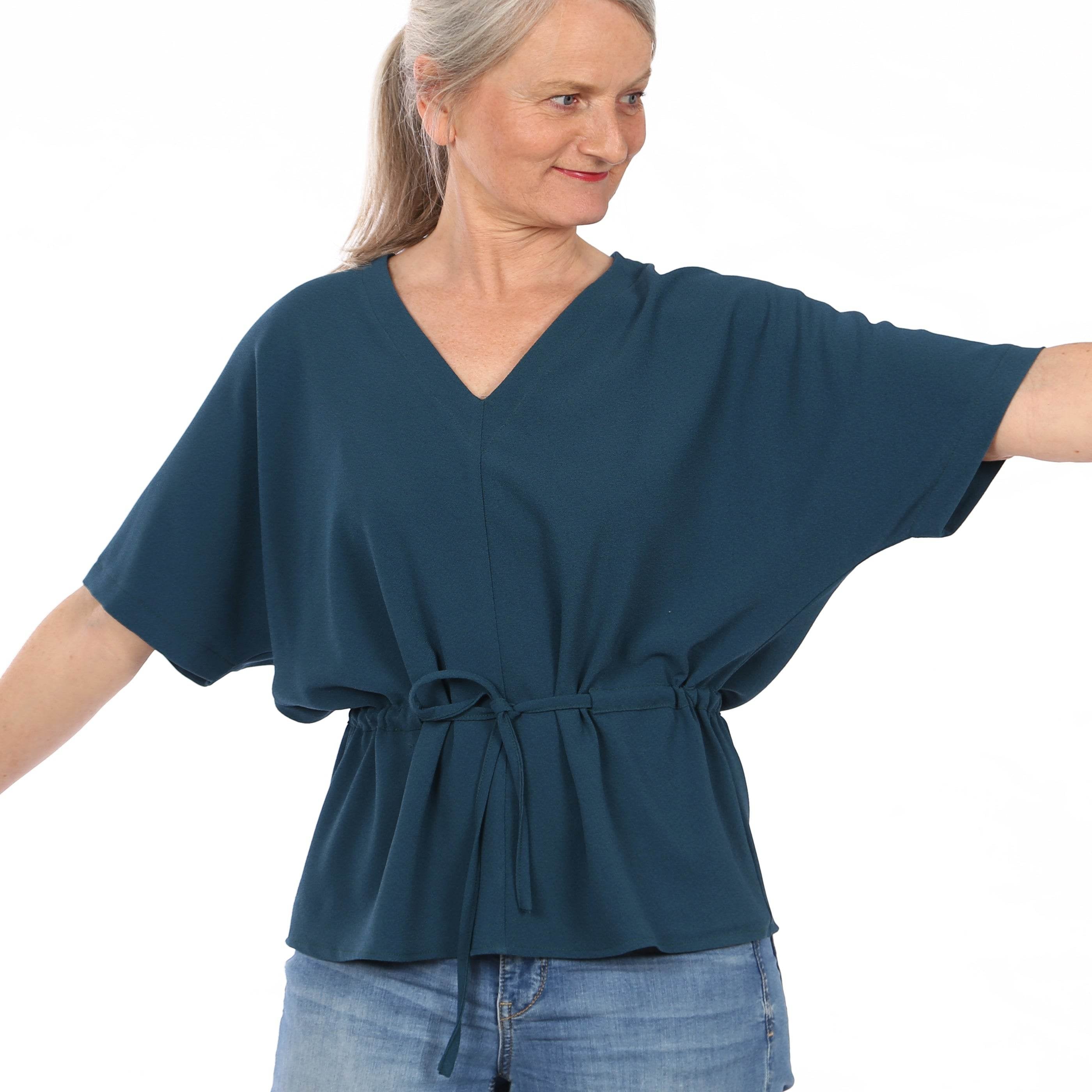 Bluse FRAU YUUKA | Schnittmuster Gr. XS-XXL : - Sewando