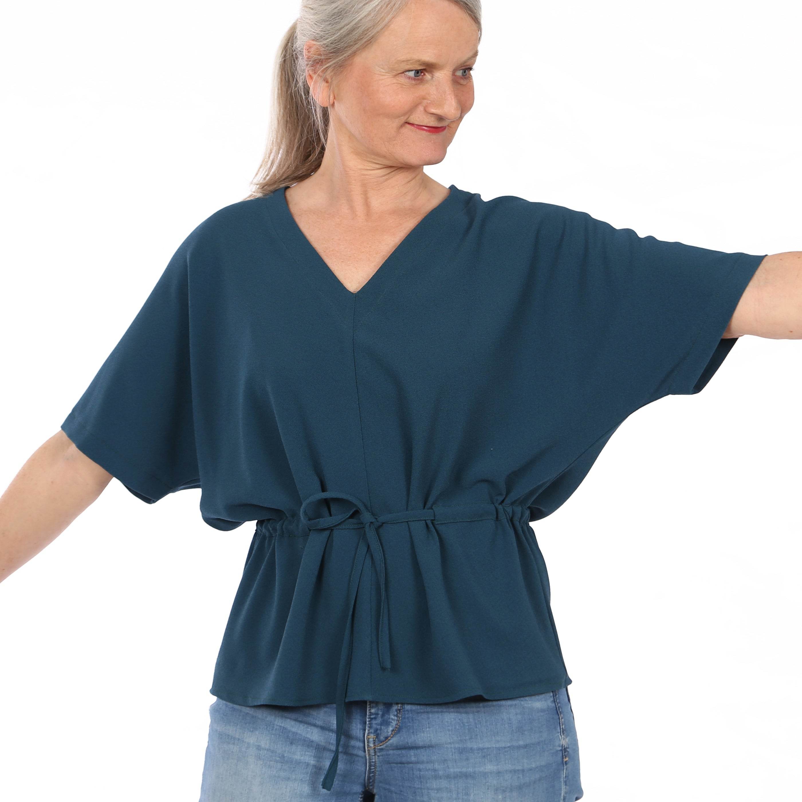 Bluse FRAU YUUKA | Schnittmuster Gr. XS-XXL : - Sewando