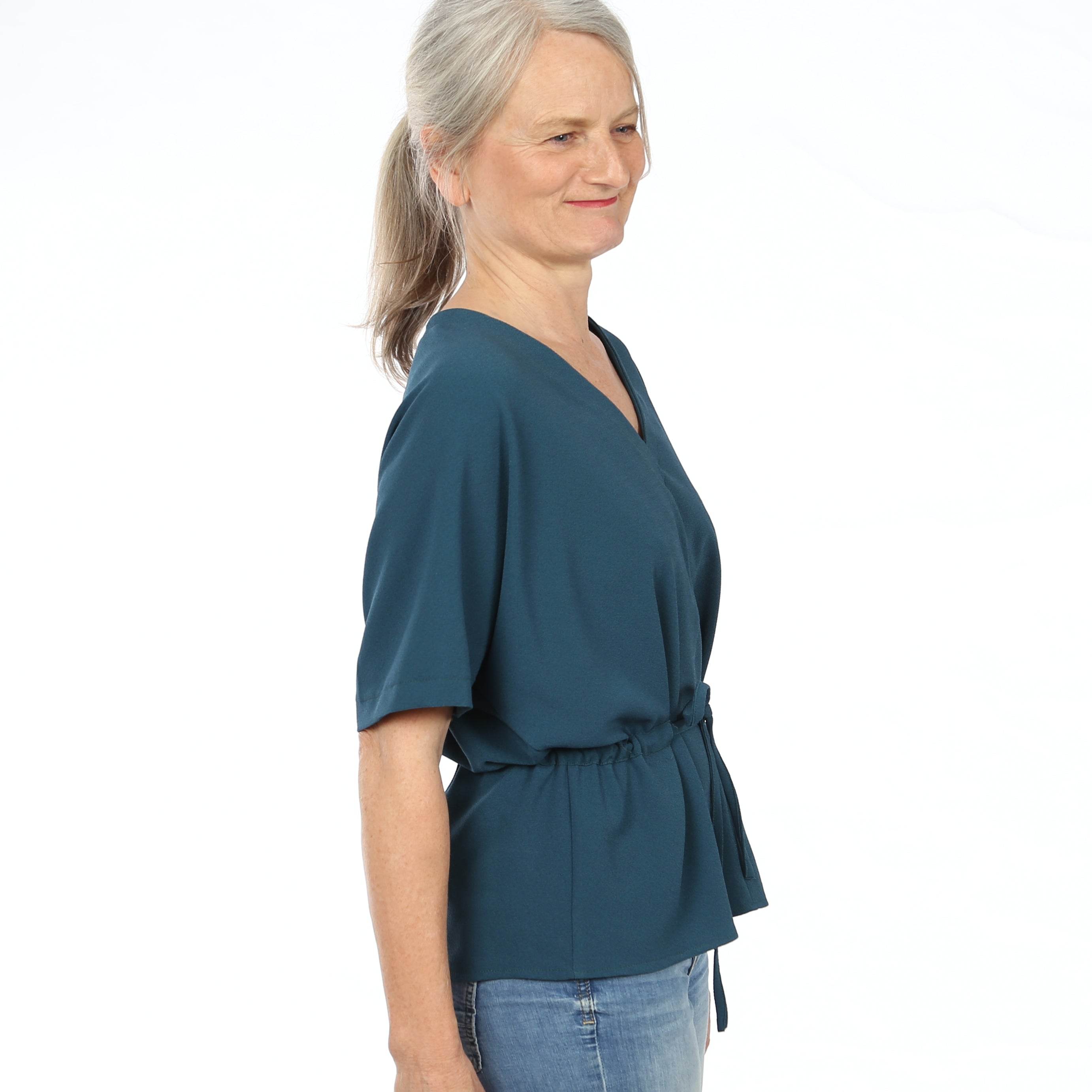 Bluse FRAU YUUKA | Schnittmuster Gr. XS-XXL : - Sewando