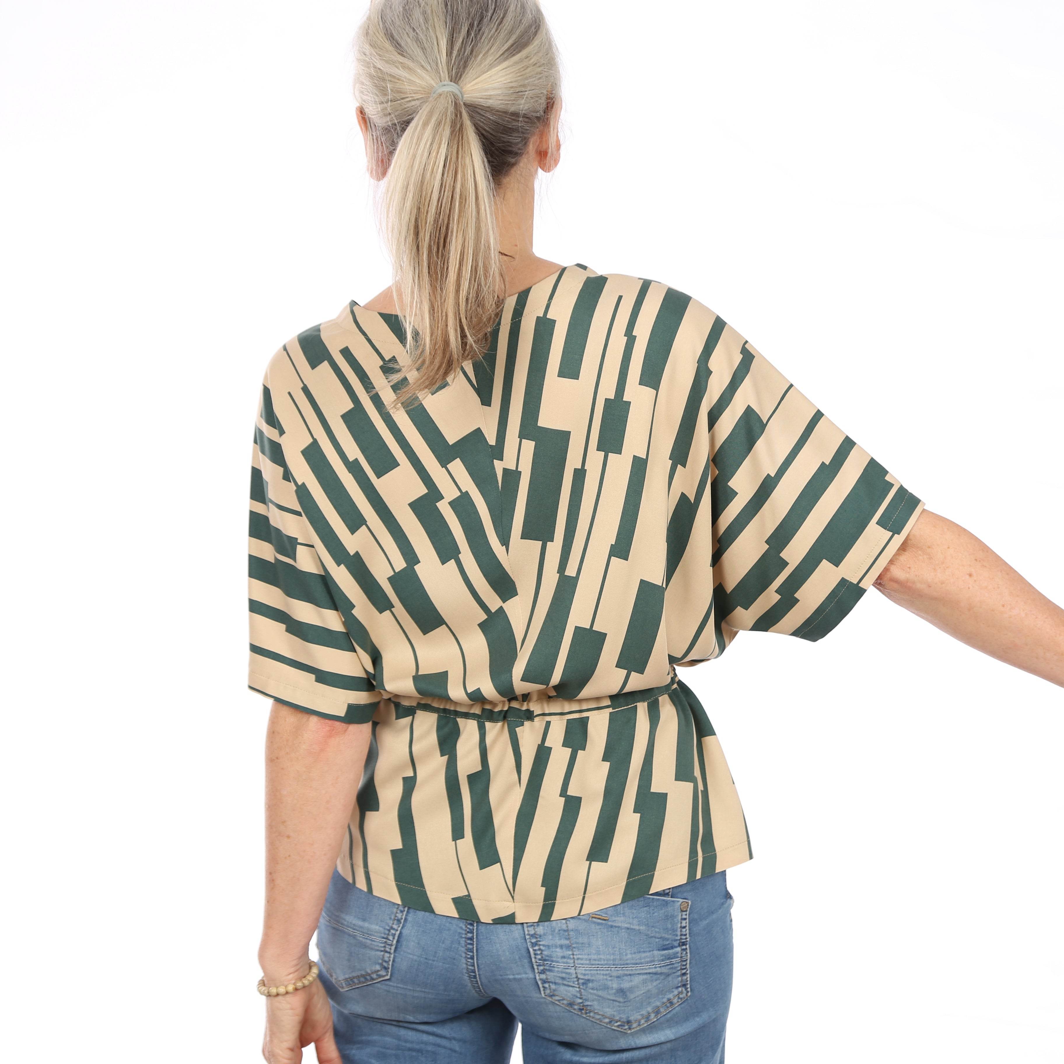 Bluse FRAU YUUKA | Schnittmuster Gr. XS-XXL : - Sewando