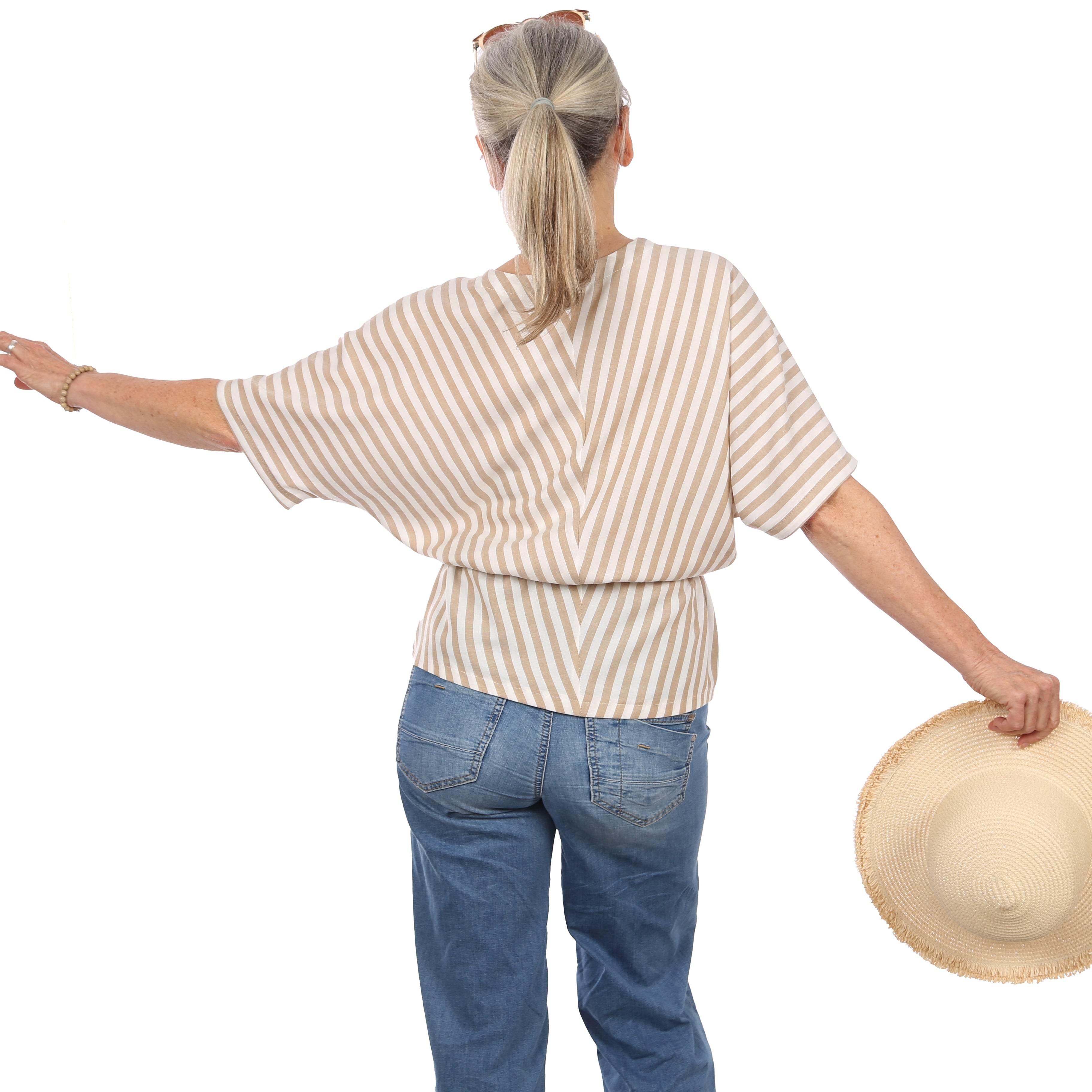 Bluse FRAU YUUKA | Schnittmuster Gr. XS-XXL : - Sewando
