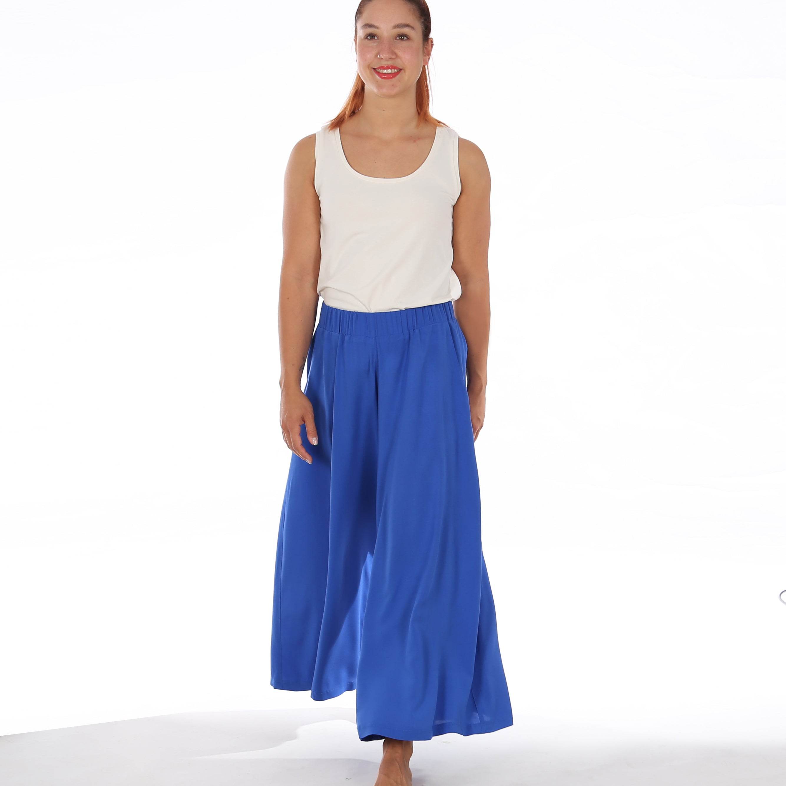 Weite Hose FRAU ORLA | Schnittmuster Gr. XS-XXL : - Sewando